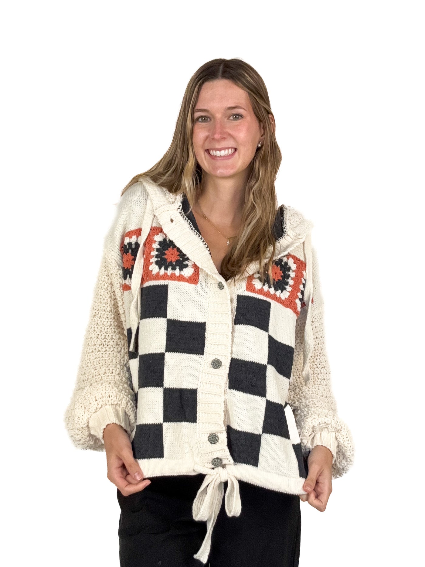 Checkered Pumpkin Jacket