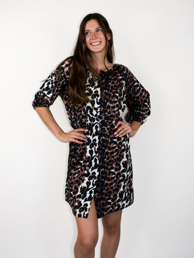 Cheetah Adorned Dress