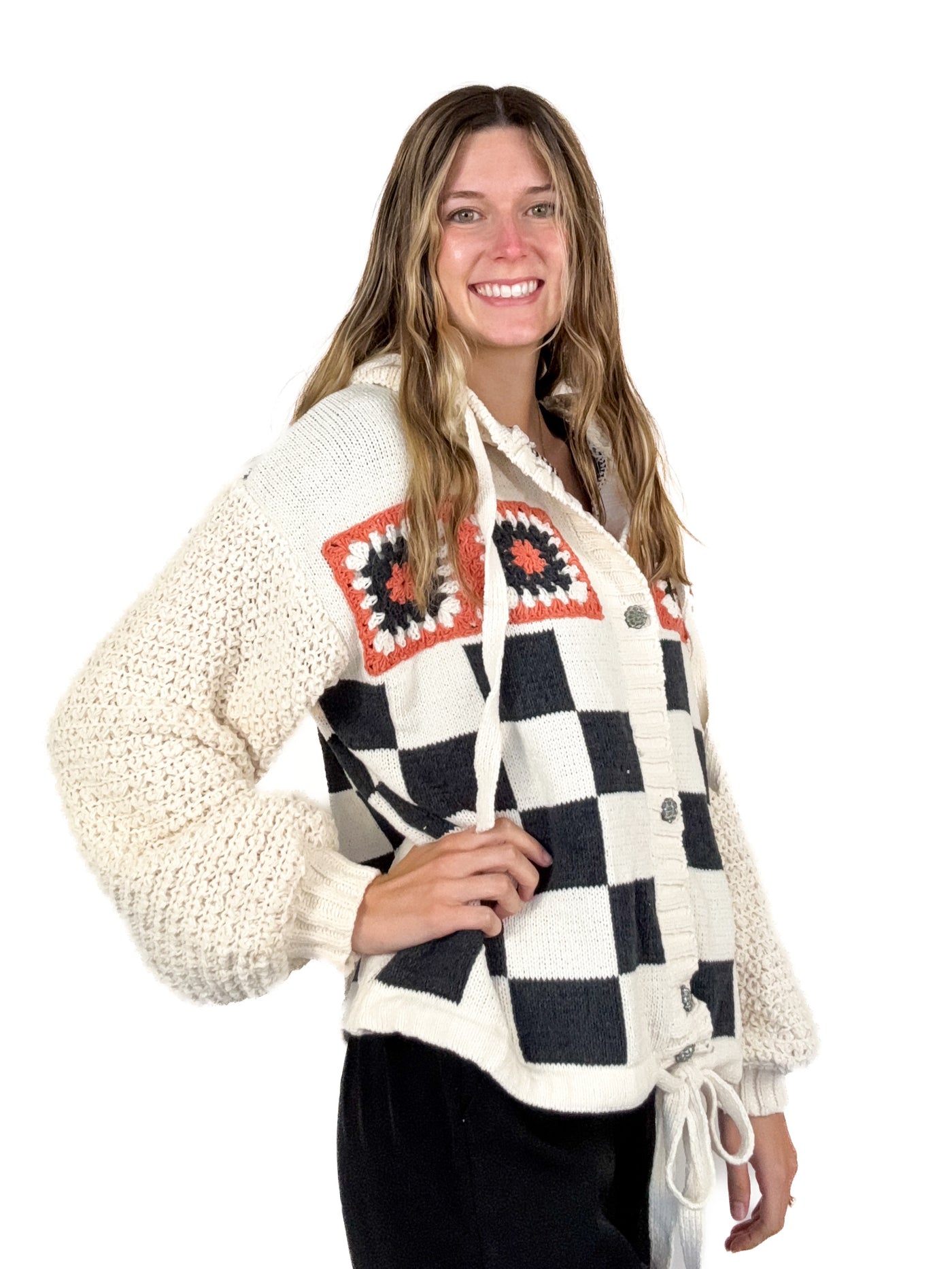 Checkered Pumpkin Jacket