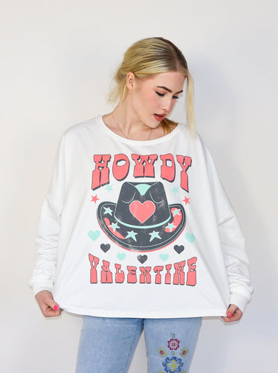 Howdy Valentine Sweatshirt