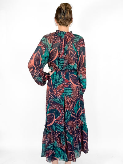 Jungle Fern Maxi Dress