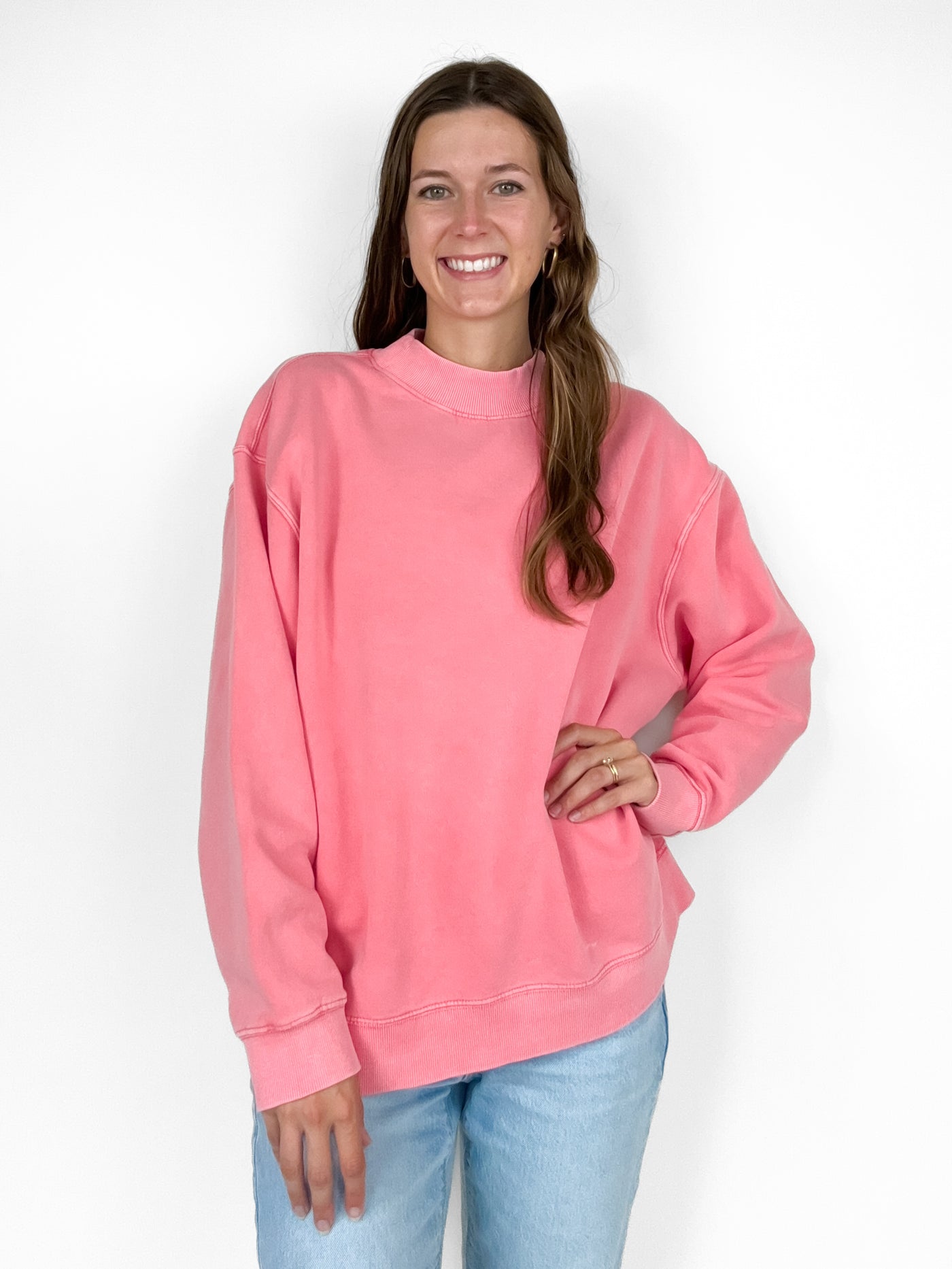 Nantucket Mock Neck Sweatshirt