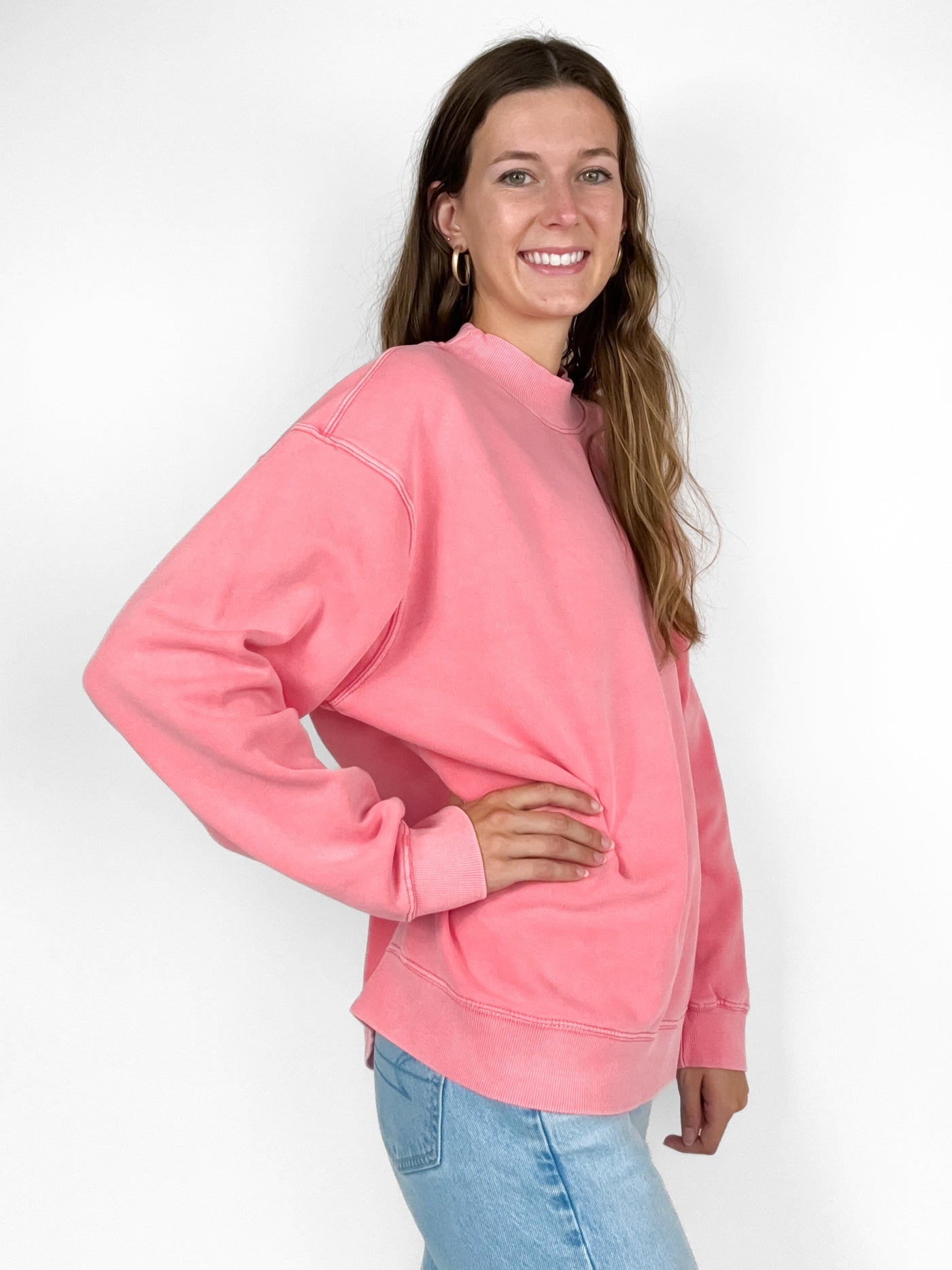 Nantucket Mock Neck Sweatshirt